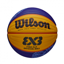 Мяч баскетбольный Мини Wilson FIBA 3X3 MINI BSKT PARIS 2024 SZ3 синийжёлтый 3