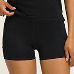 Шорты Wilson жен. TEAM LINER SHORT BLACK чёрный SM