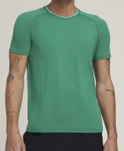 Футболка Wilson муж. TEAM SEAMLESS CREW COURTSIDE GREEN зелёный LG