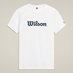 Футболка Wilson дет. YOUTH TEAM GRPHC TEE BRWH SCRIPT белый MD