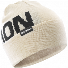 Шапка Salomon HERMITAGE BEANIE уни. бежевый OSFA