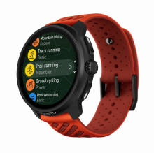 Часы SUUNTO RACE 2 CORAL ORANGE черный / оранжевый