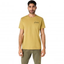 Футболка ASICS ASICS CHEST LOGO SS TEE муж. желтый S