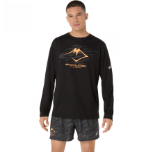 Лонгслив ASICS FUJITRAIL LOGO LS TOP муж. черный L