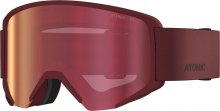 Окуляри гірськолижні Atomic SAVOR L STEREO 25-26 бордовий