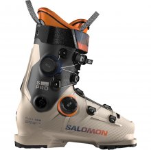 Черевики гірськолижні Salomon S/PRO SUPRA DUAL BOA 120 25-26 бежевий/чорний/помаранчевий 28-28.5
