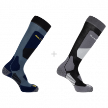 Носки г/л Salomon S/ACCESS 2-PACK уни. синий-серый 36/38