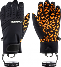 Рукавички Zanier г/л SPRING.STX UX уні. чорний-помаранчевий 30804-2056 8,5