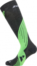 Шкарпетки Zanier ALPINE SOCKS UX уні. сірий-зелений 57010-7773 S