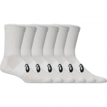 Шкарпетки (6 шт. в упаковці) ASICS 6 PACK CREW SOCK уні. білий L