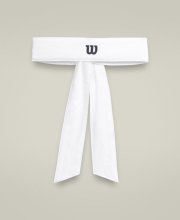 Пов'язка на голову Wilson уні. TIE HEADBAND WH білий SM/MD