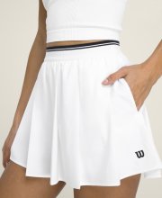 Шорты Wilson жен. VELOCITY PLEATED LINED SHORT WH белый LG