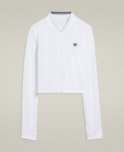 Кофта Wilson жен. ALL DAY FULL ZIP WH белый LG